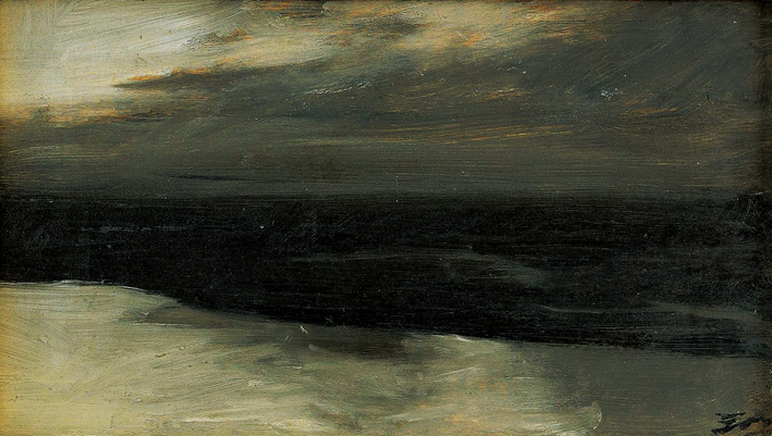  安德斯·莱奥纳德·佐恩 Anders Leonard Zorn —— 乌云笼罩下的大海